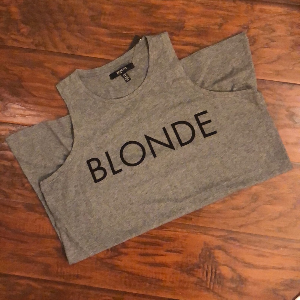 ❗️BlONDE summer tank workout ready 🌈